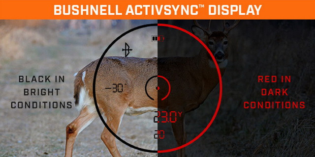 технологія відображення ActivSync у біноклях Bushnell Fusion X технологія відображення ActivSync у біноклях Bushnell Fusion X