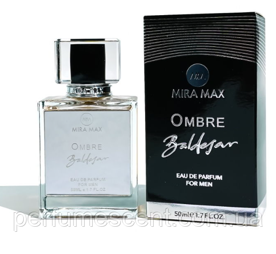 Парфуми чоловічі "Baldesar Ombre" Mira Max 50ml (аромат схожі на Baldessarini Ambre), фото 1