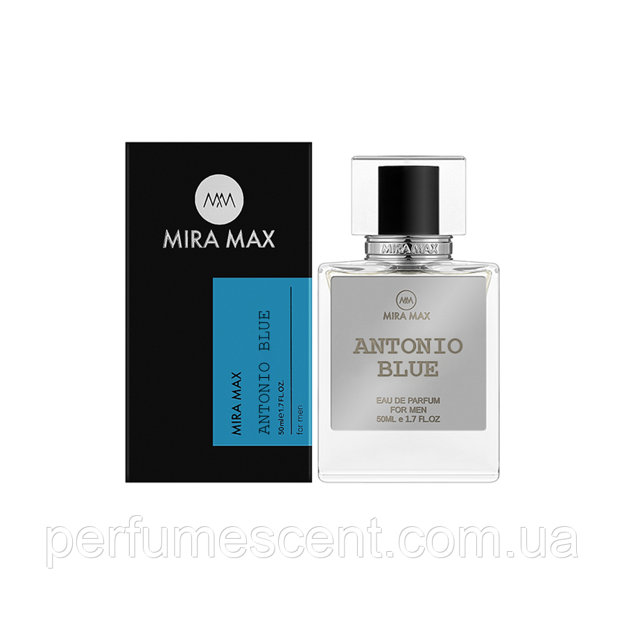 Парфуми чоловічі "Antonio Blue" Mira Max 50ml (аромат схожий на Blue Seduction Antonio Banderas), фото 1