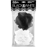 Набор губок банных Добра Господарочка Black&White, 2 шт