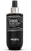 Сольовий матовий спрей для текстури та локонів Immortal Chaos Sea Salt Spray 250 мл