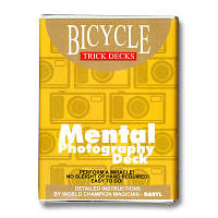 Трюковая колода | Bicycle Mental Photography Deck (синяя рубашка)