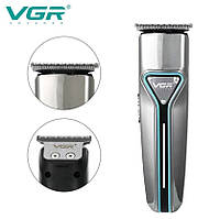 Бездротова професійна електробритва для стриження волосся VGR V-008, акумуляторна підстригальна машинка