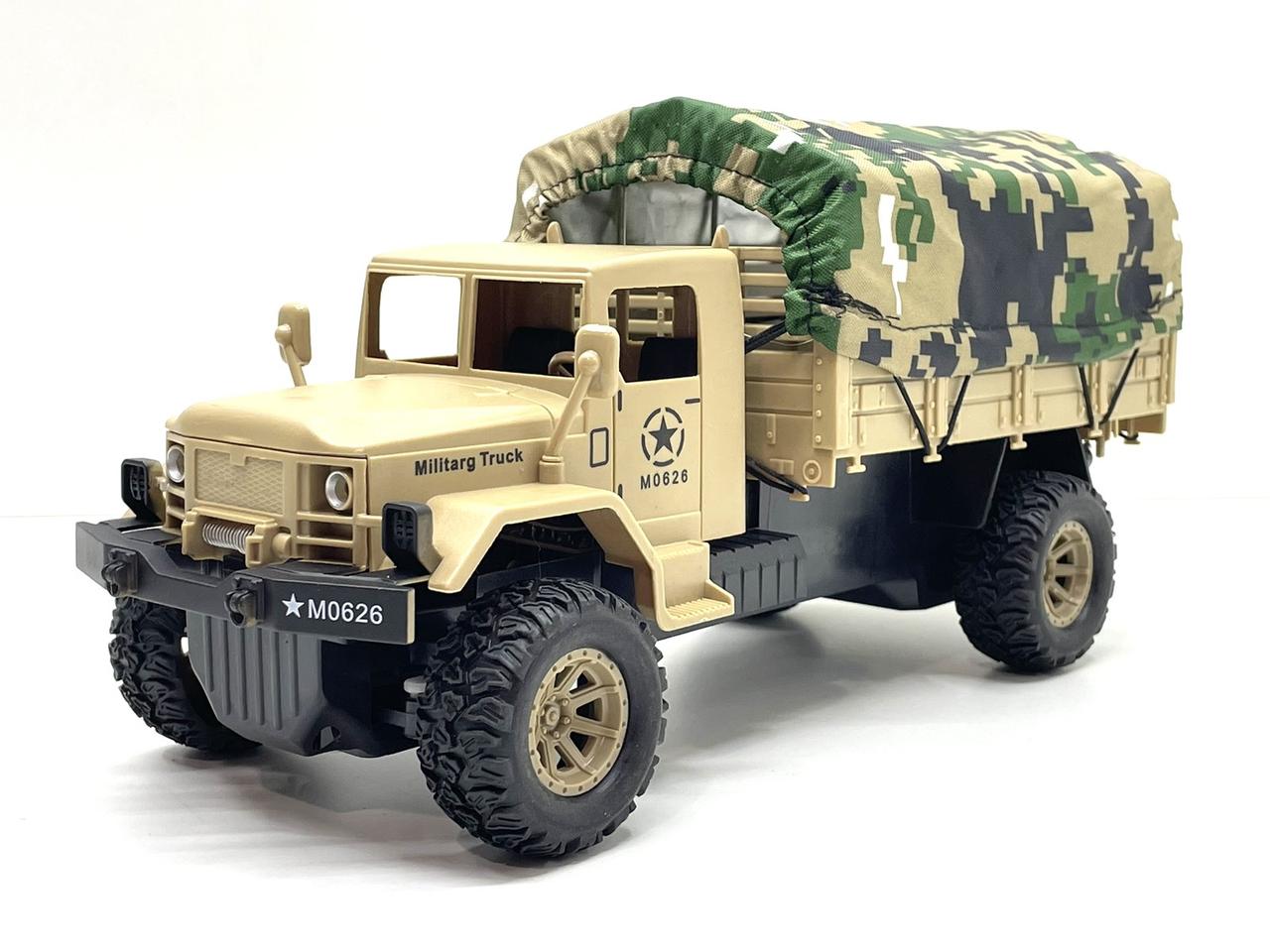 Купить Машина Военный грузовик на пульте управления масштаб 1:18 ...