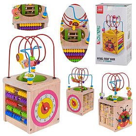 Дерев'яний логічний куб