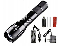 Фонарь ліхтар CREE XML-T6 LED POLICE TACTIC ZOOM