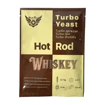 Турбо дріжджі Hot Rod Whiskey на 25 л (71 г), фото 2