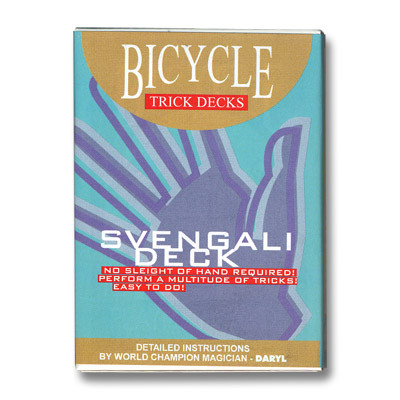 Трюкова колода | Bicycle Svengali Deck (синя сорочка)