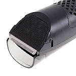 Бездротовий вакуумний триммер для бороди Camry CR 2833 із двома насадками Чорний, фото 3