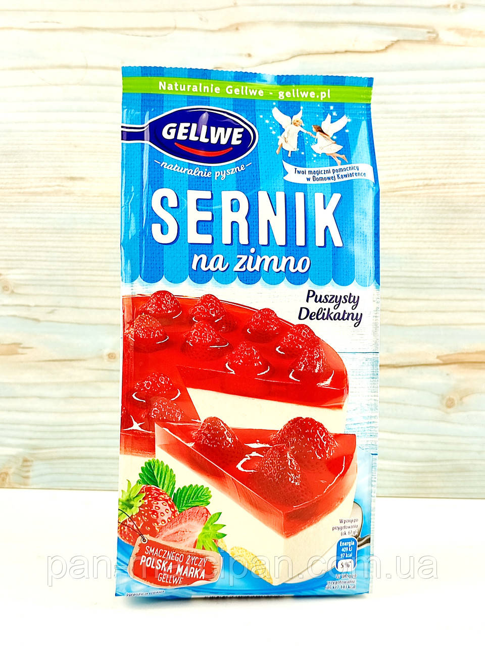 Суміш для чізкейку Sernik na zimno (Gellwe) 193гр, фото 1