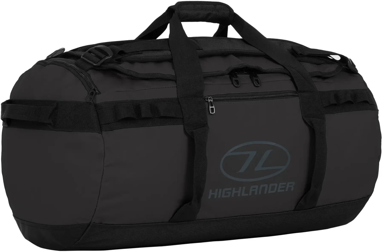 Водозахисна сумка-рюкзак Highlander Storm, 65 л (Black)