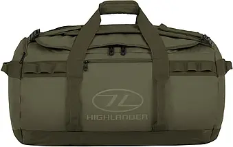 Водозахисна сумка-рюкзак Highlander Storm, 65 л (Olive), фото 4