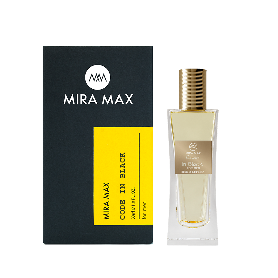 Парфумована вода для чоловіків Mira Max 30 мл CODE IN BLACK, фото 1