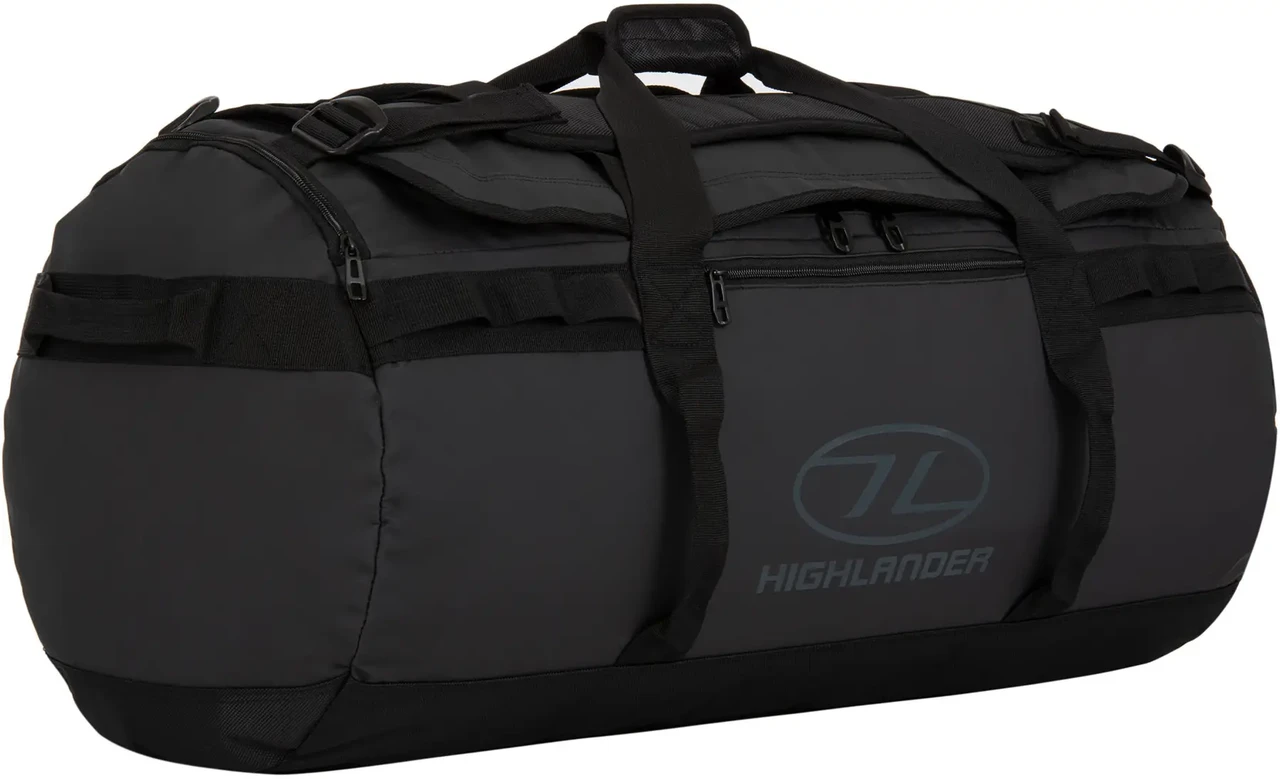 Водозахисна сумка-рюкзак Highlander Storm, 90 л (Black)