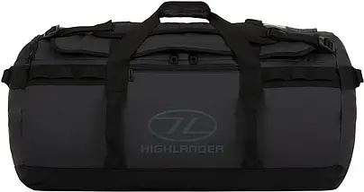 Водозахисна сумка-рюкзак Highlander Storm, 90 л (Black), фото 6
