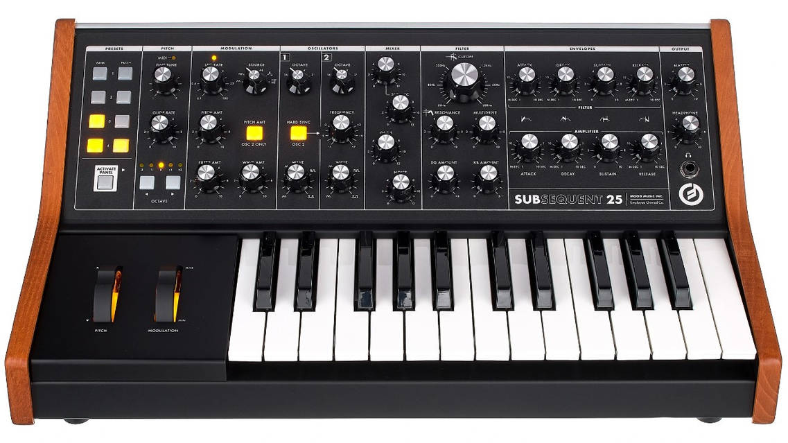 ᐉ Заказать Аналоговый синтезатор MOOG SUBSEQUENT 25 по