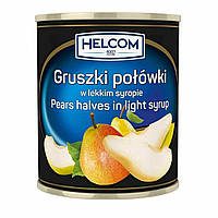 Груши консервированные Helcom в сиропе половинками ж/б 820 г