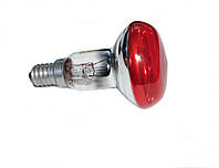 Лампа накаливания рефлекторная Искра R50 E14 красная