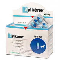 Зилкене (Zylkene) Vétoquinol №10 капсул 450 мг (1капс/30кг) (для снятия стресса у собак) (срок до 05.2024 г)