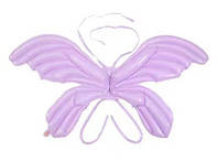 Фольгированный шар "Крылья бабочки". Цвет: Сиреневый. Размер: 105см*75см.