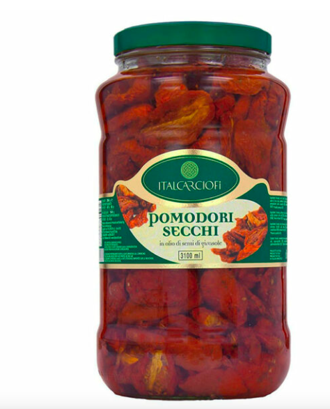 Томати в'ялені в олії Italcarciofi 3100 мл