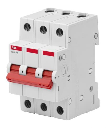 BMD51325 вимикач навантаження 3п 25А  4,5 кА BasicM