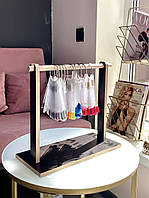 Підставка для типсів 33х15х22 см органайзер-вішалка дерев'яна - інструменти для манікюру