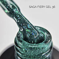 Светоотражающий гель-лак Saga Fiery Gel №36