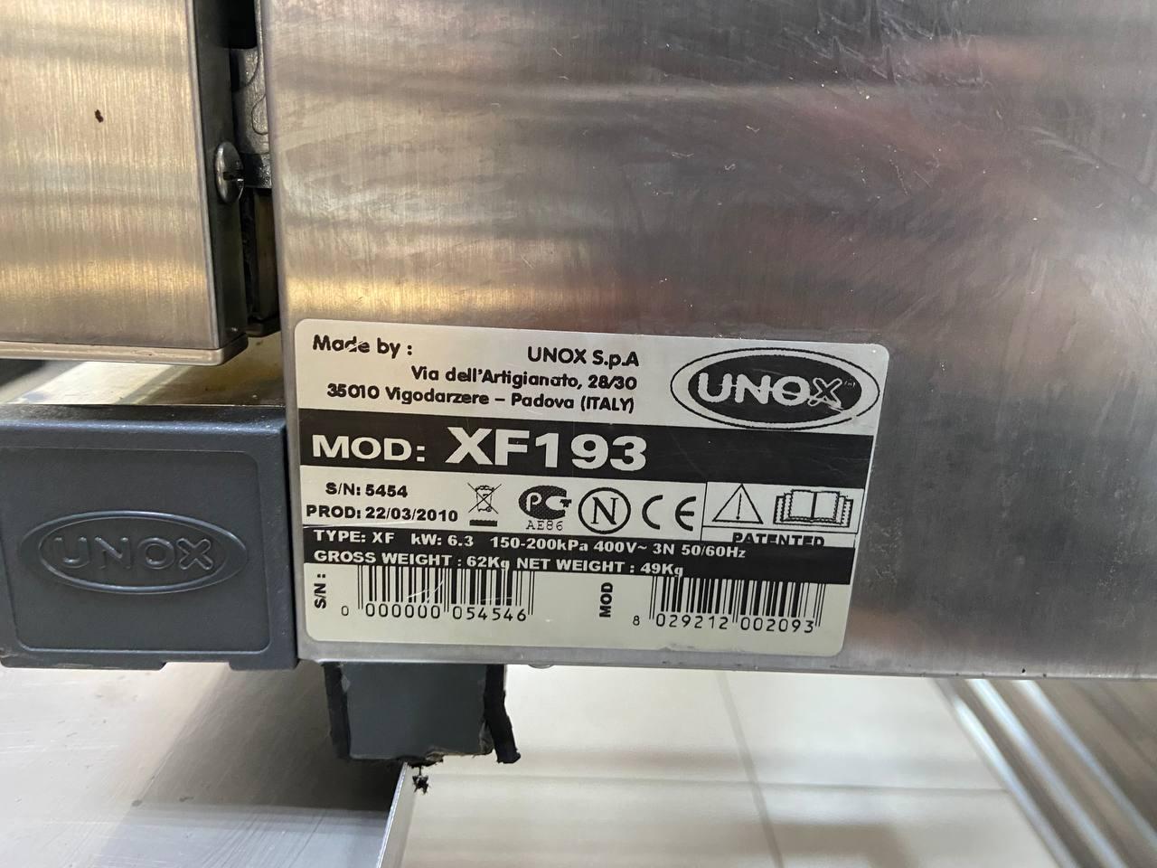 Конвекционная печь с паром Unox XF 193 Rossella (Б/У) - фото 4 - id-p1386726704