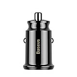 Автомобільний зарядний пристрій Baseus Grain Car Charger 3.1A Black, фото 6