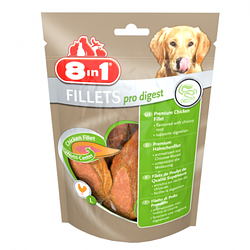 8 in 1 Fillets Pro Digest, для поліпшення травлення, з курячим філе 80гр S