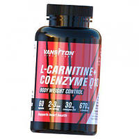 L-Карнитин плюс Коэнзим Q10 L-Carnitine + Coenzyme Q10 Vansiton 60капс (02173003)