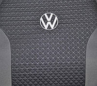 Чохли Premium Volkswagen Golf VII (2010г ->) Pokrov Cover сіро-чорні