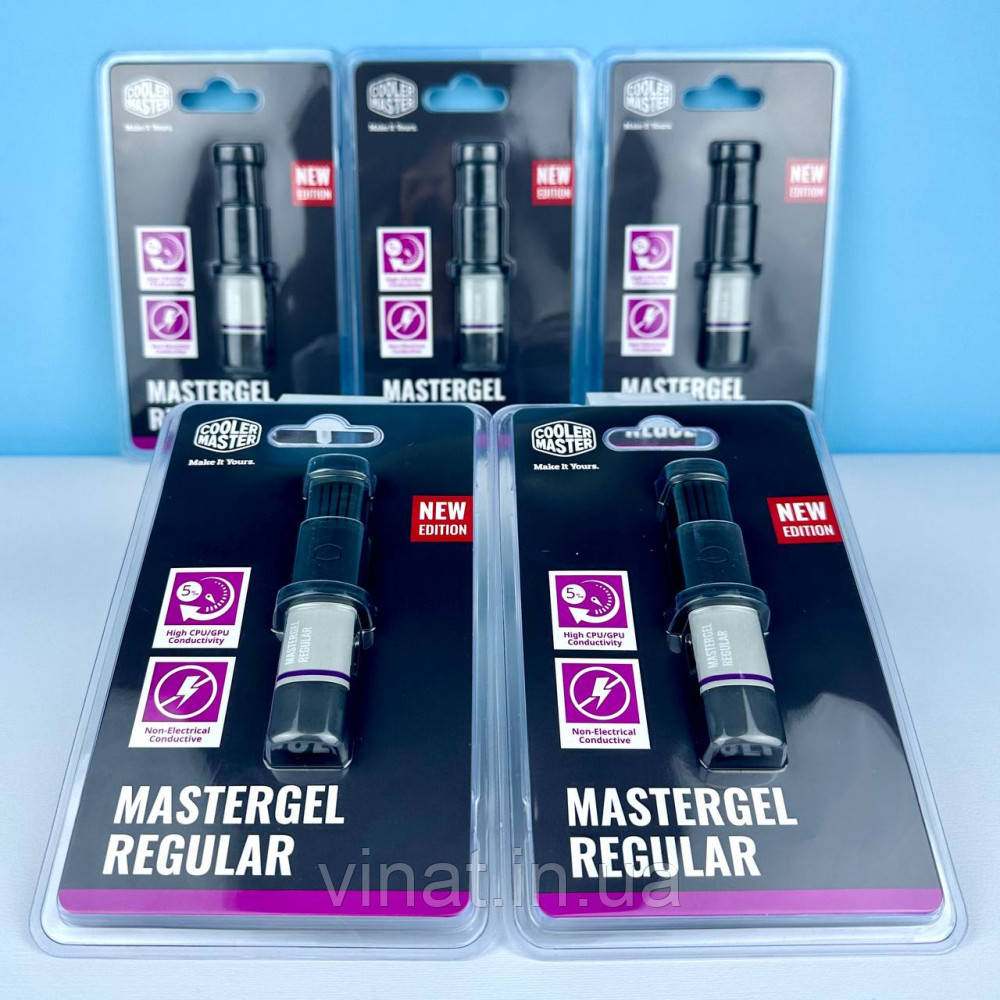 Термопаста CoolerMaster MasterGel Regular 5G