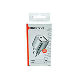 Мережевий зарядний пристрій Mibrand MI-31 GaN 30W Travel Charger USB-C White, фото 2