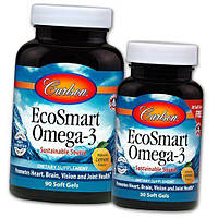 EcoSmart Omega-3 Carlson Labs 120гелкапс Лимон (67353009)