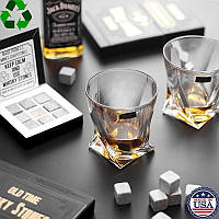 Подарочные камни для охлаждения виски (Whisky Stones USA 9 шт).