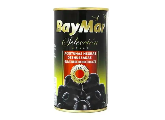 Оливки чорні BayMar без кісточки 370 мл