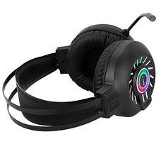 Ігрові навушники Xtrike Stereo Gaming Headset GH-605 з мікрофоном підсвічуванням для геймерів, фото 5