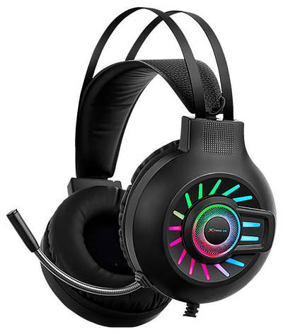Ігрові навушники Xtrike Stereo Gaming Headset GH-605 з мікрофоном підсвічуванням для геймерів, фото 1