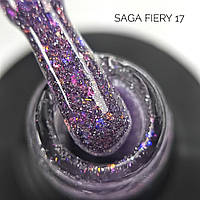 Светоотражающий гель-лак Saga Fiery Gel №17