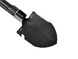 Багатофункціональна туристична складна лопата 4 в 1 з чохлом GEKO G02420, фото 5