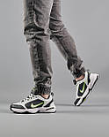 Чоловічі кросівки Nike Air Monarch IV весна-осінь повсякденні білі з сірим. Живе фото. Топ, фото 10