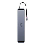 USB-Hub Baseus EliteJoy Gen2 11-Port Type-C HUB Adapter Dark gray, фото 2