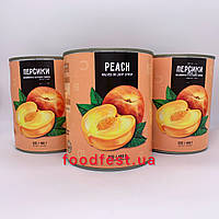 Персики консервовані 0,825 кг\0,480кг