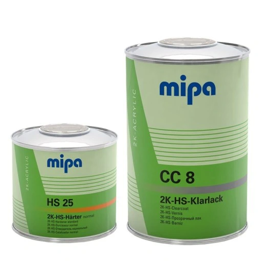 MIPA 2K HS Klarlack CC8 лак акриловий 1,0л комплект