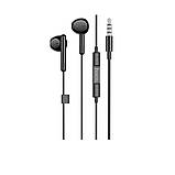 Навушники HOCO M93 wire control earphones with microphone Black, фото 2