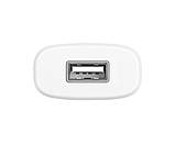 Мережевий зарядний пристрій HOCO C11 Smart single USB (iP cable) charger set White, фото 3