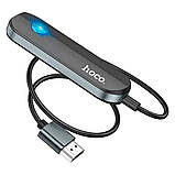 Кабель-перехiдник HOCO UA23 Flowing wireless display adapter(iP version) Black, фото 6