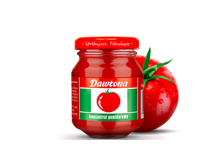 Dawtona Томатна паста концентрована 30% 80 г, фото 1